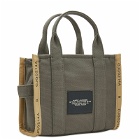 Marc Jacobs Women's The Small Tote Jacquard in Bronze Green 