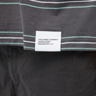 Neighborhood Men's Stripe T-Shirt in Charcoal