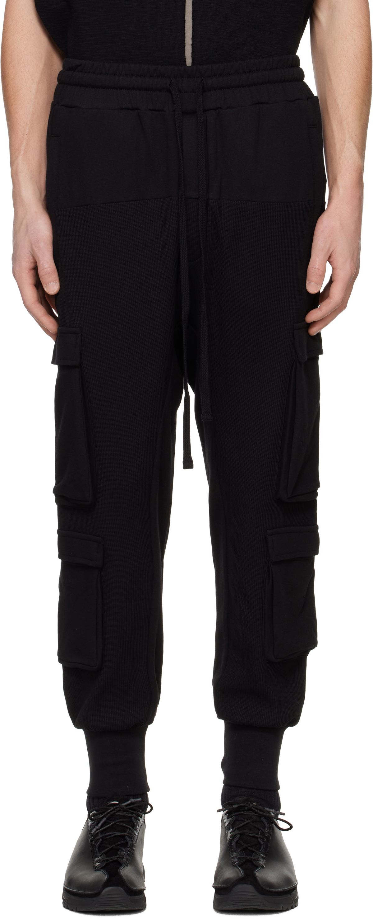thom/krom Black M ST 498 Cargo Pants
