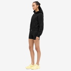 Represent Women's Slim Fit Zip Sweatshirt in Jet Black