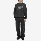 Neighborhood Men's Pullover Track Nylon Sweatshirt in Black