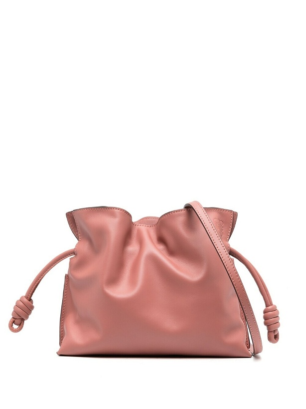 Photo: LOEWE - Flamenco Mini Leather Clutch Bag