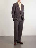 A Kind Of Guise - Shinji Shawl-Collar Linen Suit Jacket - Brown