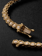 KOLOURS JEWELRY - Luna Wight Fortis Large Gold Diamond Bracelet - Gold