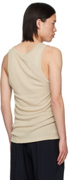 Studio Nicholson Taupe Brucio Tank Top