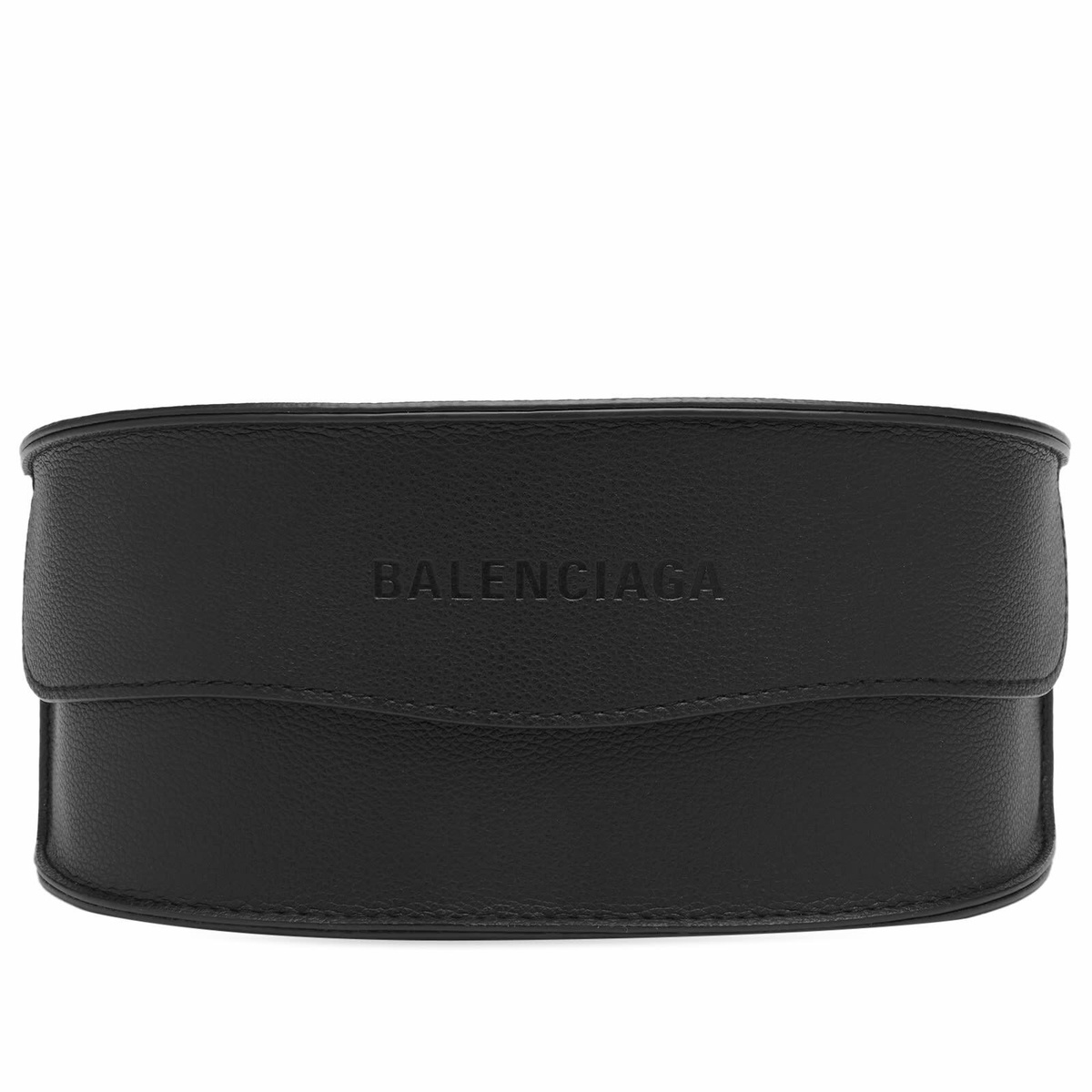 Balenciaga Men's Runner Cat Eye Glasses in Black Balenciaga