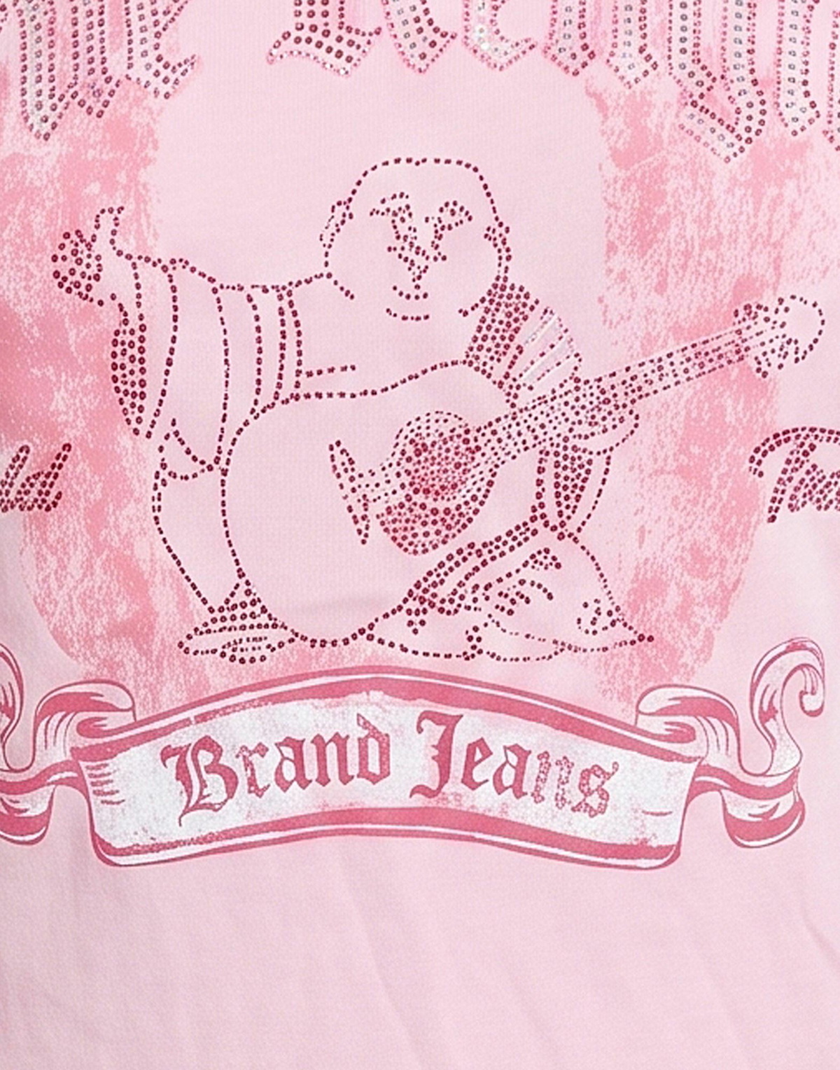 True Religion Womens T-shirt in Pink