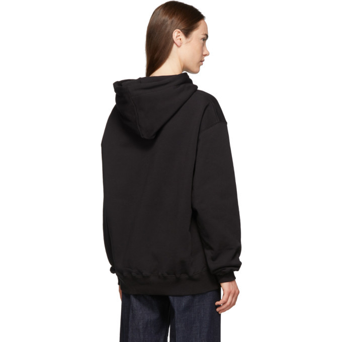 MSGM SPACE CAT パーカー プルオーバー 黒 Mサイズ 猫 MSGM Black Space Cats Hoodie MSGM