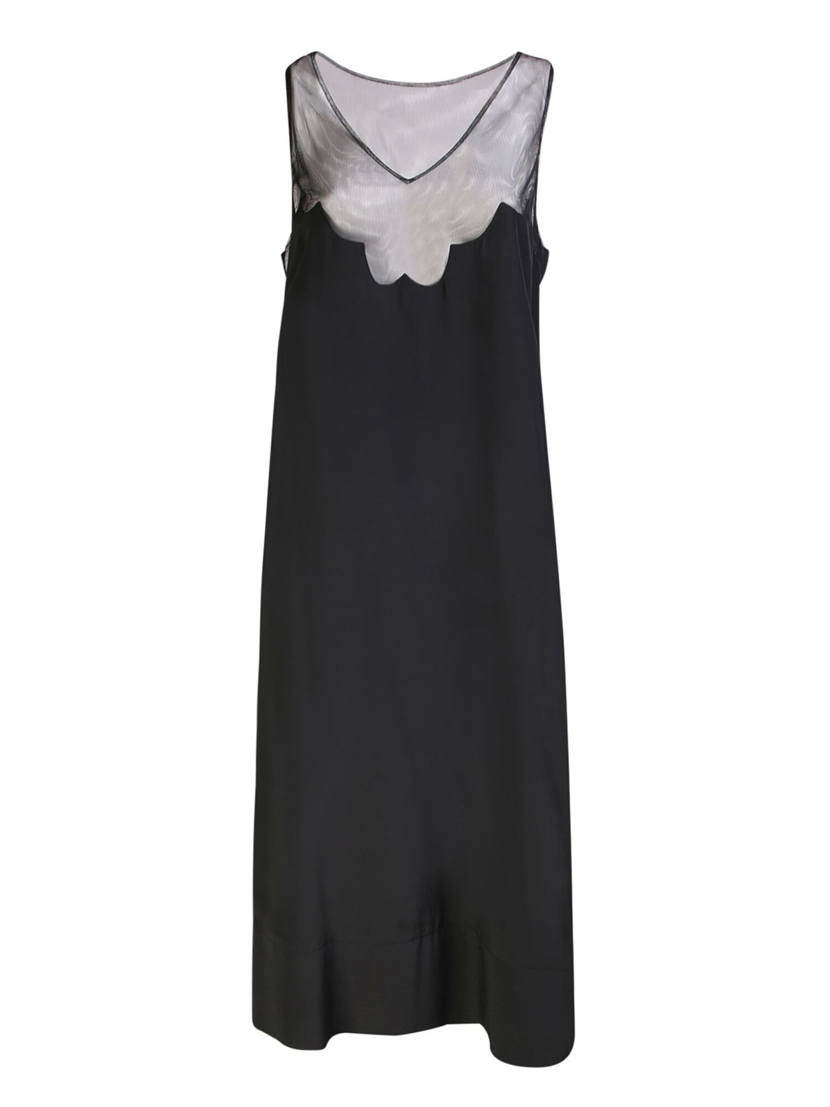 ワンピース SIMONE ROCHA RIBBED MULTI SNAP BIAS CUT DRESS Simone Rocha Ribbed Multi Snap Bias Cut Dress | ShopSimon