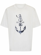 DOLCE & GABBANA - Anchor Printed Cotton Jersey T-shirt
