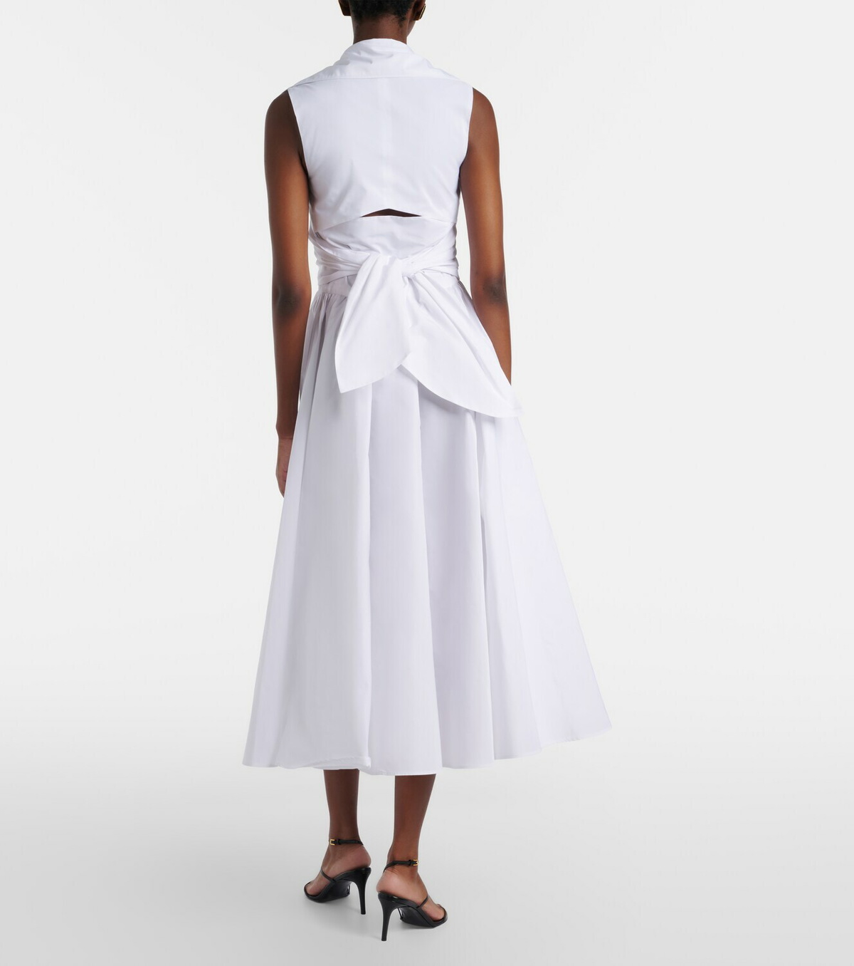 Patou Gathered midi dress