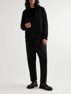 Nili Lotan - Walker Cotton-Blend Twill Drawstring Trousers - Black