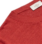 Altea - Linen T-Shirt - Red