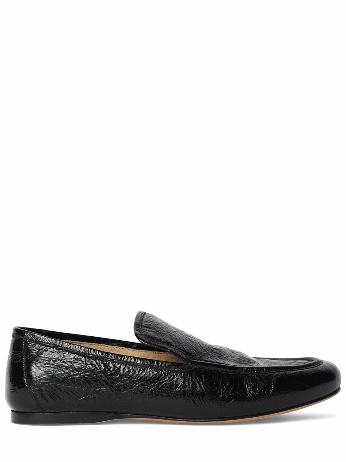 Marfa croc-effect leather loafers in red - Khaite