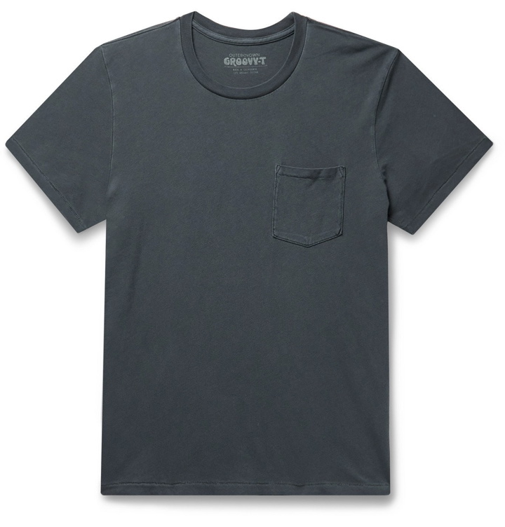 Photo: Outerknown - Groovy Organic Cotton-Jersey T-Shirt - Black