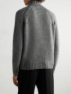 Zegna - Cashmere and Wool-Blend Rollneck Sweater - Gray