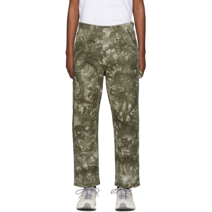 Photo: Stussy Green Dyed Work Trousers