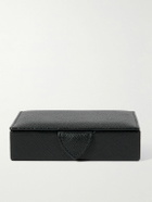 SMYTHSON - Small Panama Cross-Grain Leather Trinket Box
