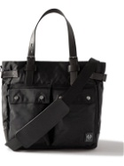 Belstaff - Touring Leather-Trimmed Canvas Tote Bag