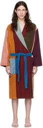 Paul Smith Multicolor Artist Stripe Robe