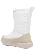Canada Goose Cypress Quilted Nylon Ankle Boots White
