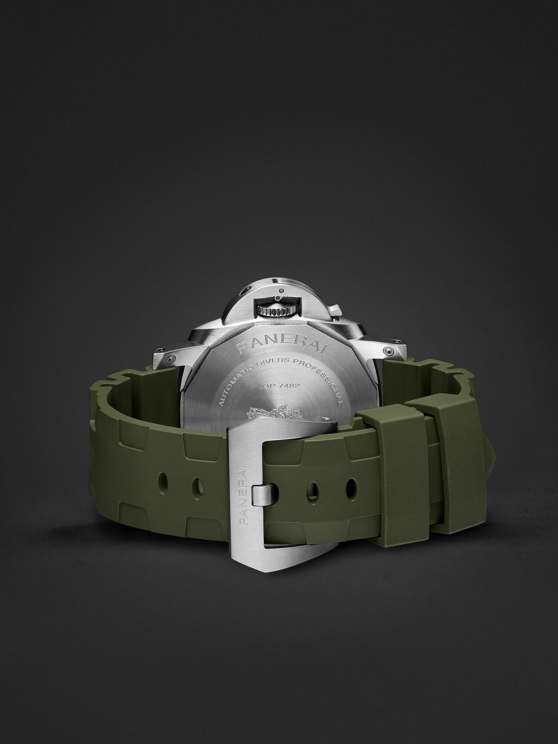 Panerai - Submersible QuarantaQuattro Automatic 44mm Brushed Stainless Steel and Rubber Watch, Ref. No. PAM01226
