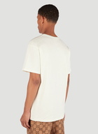 Gucci - Interlocking G Print T-Shirt in White