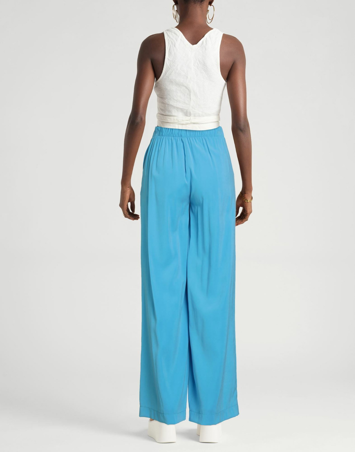 Jijil Womens Pants Azure