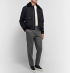 Thom Sweeney - Brook Slim-Fit Tapered Mélange Wool Trousers - Men - Gray