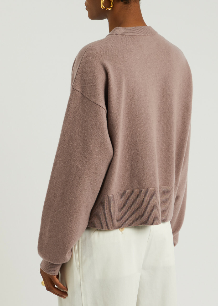 Extreme Cashmere N°170 Chou Cashmere-blend Cardigan - Pink - One