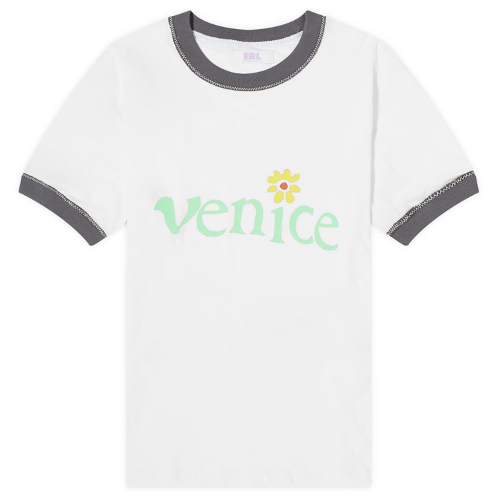 Photo: ERL Men's Venice T-Shirt in White