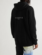 Givenchy - Logo-Print Cotton-Jersey Hoodie - Black