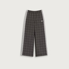 Adidas Women's Check Track Pant in Night Brown