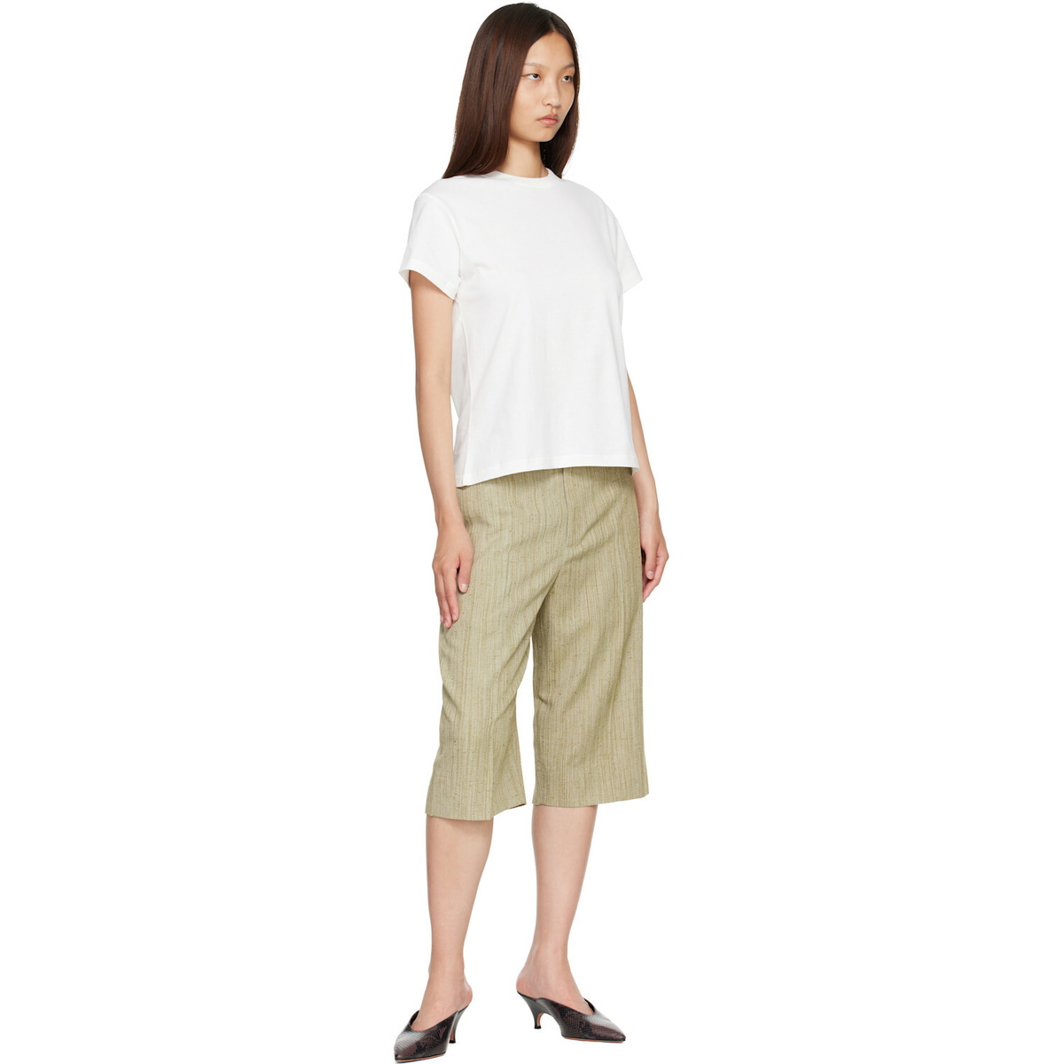 Studio Nicholson White Marine T-shirt
