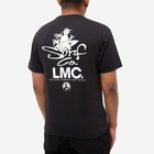 LMC Men's Aerocool Surf Man T-Shirt in Black