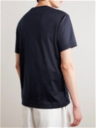Giorgio Armani - Cotton-Jersey T-Shirt - Blue