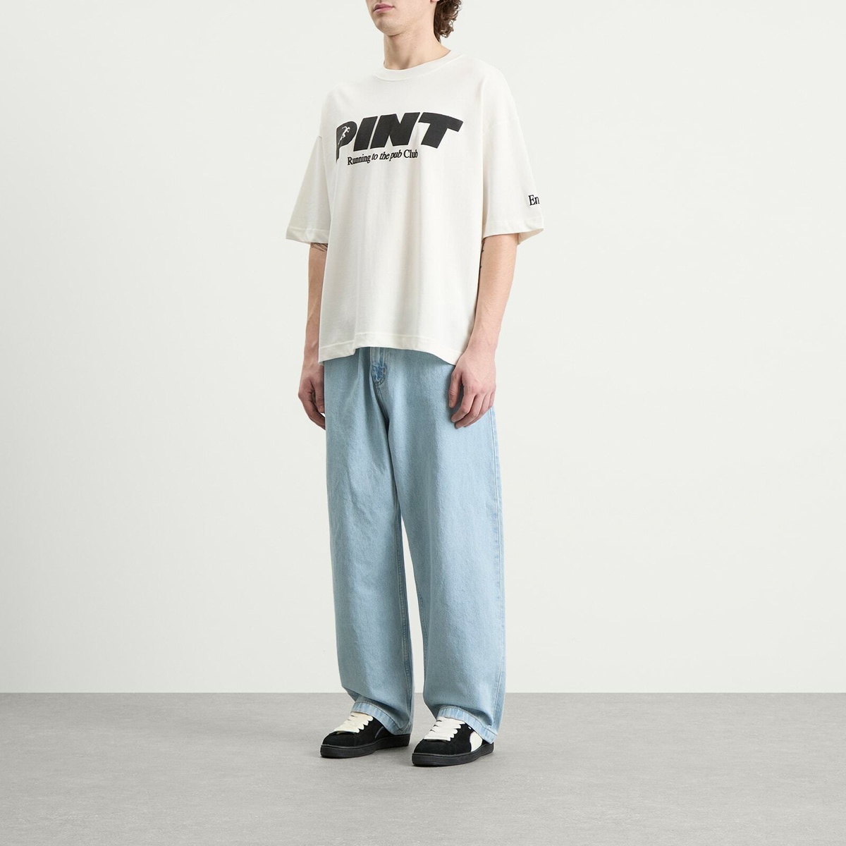 END. Pint Club T-Shirt in Ecru