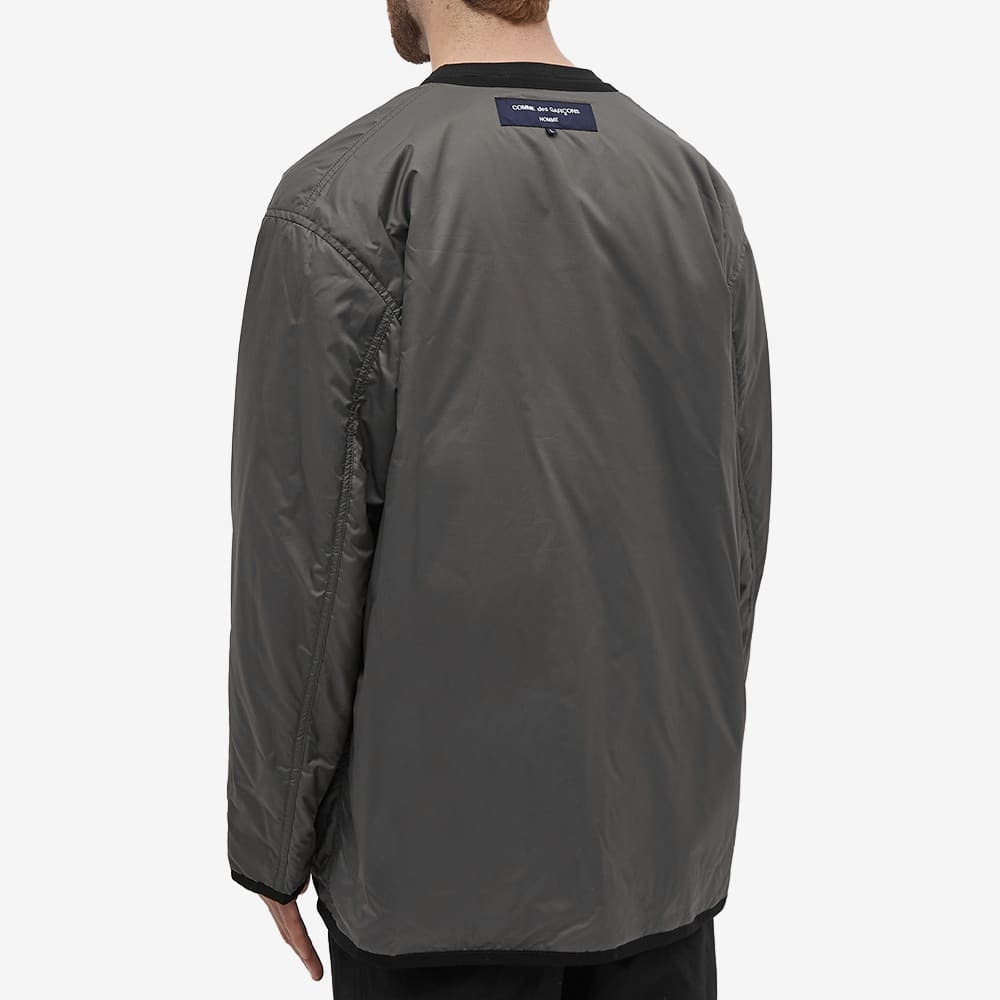 Comme des Garçons Homme Men's Reversible Zip Liner Jacket in Black