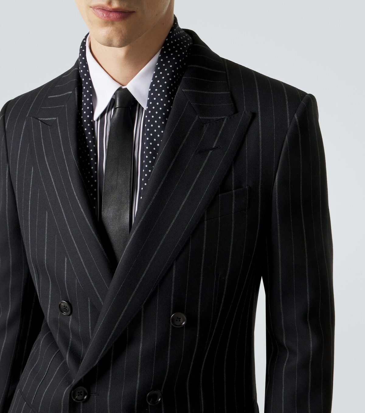 Tom Ford Striped wool blazer