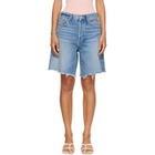 AGOLDE Blue Indra Denim Shorts