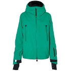 Moncler Grenoble Women's Chanavey Hooded Ski Jacket in Green