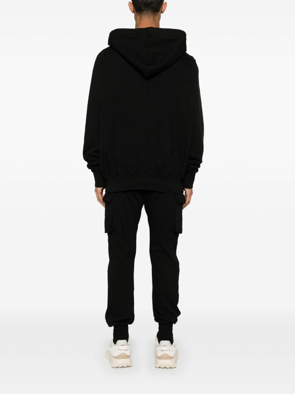 【正規店出品】RICK OWENS MEN HOLLYWOOD RUNWAY HOODIE BLACK Rick Owens DRKSHDW Black Hollywood Hoodie Rick Owens Drkshdw
