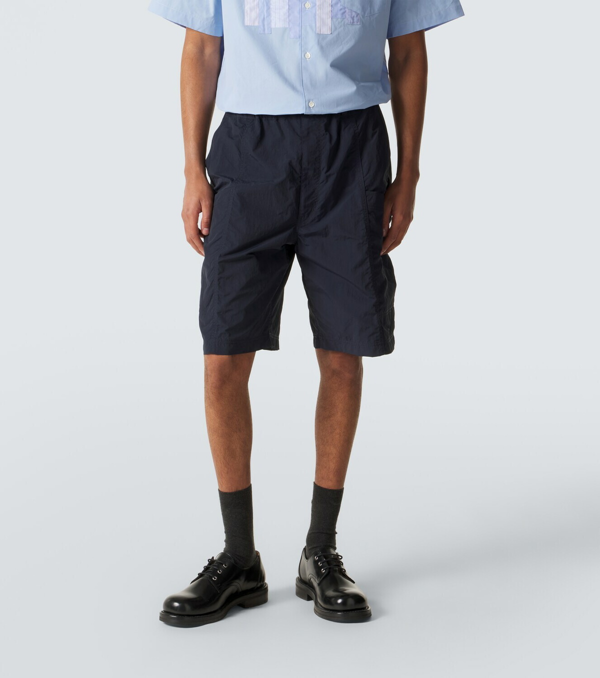 Comme des Garçons Homme Belted cargo shorts