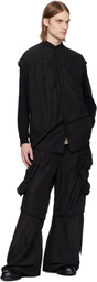 Julius Black Killy Sleeveless Overshirt