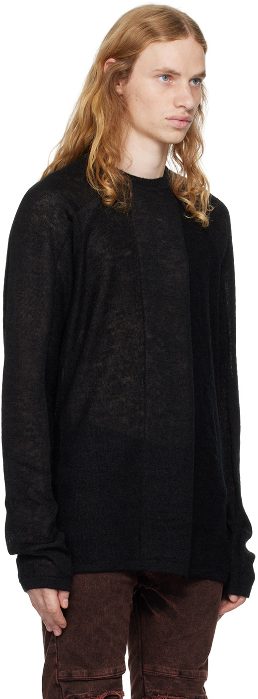 Julius Black Edge Sweater