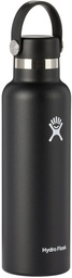 Hydro Flask Black Standard Mouth Bottle, 21 oz