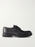 Mr P. - Full-Grain Leather Derby Shoes - Black