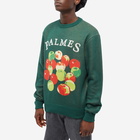 Palmes Men's Apples Crew Knit in Green