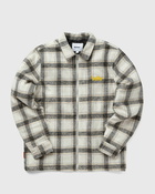 Butter Goods Plaid Flannel Insulated Overshirt Brown/Beige - Mens - Overshirts