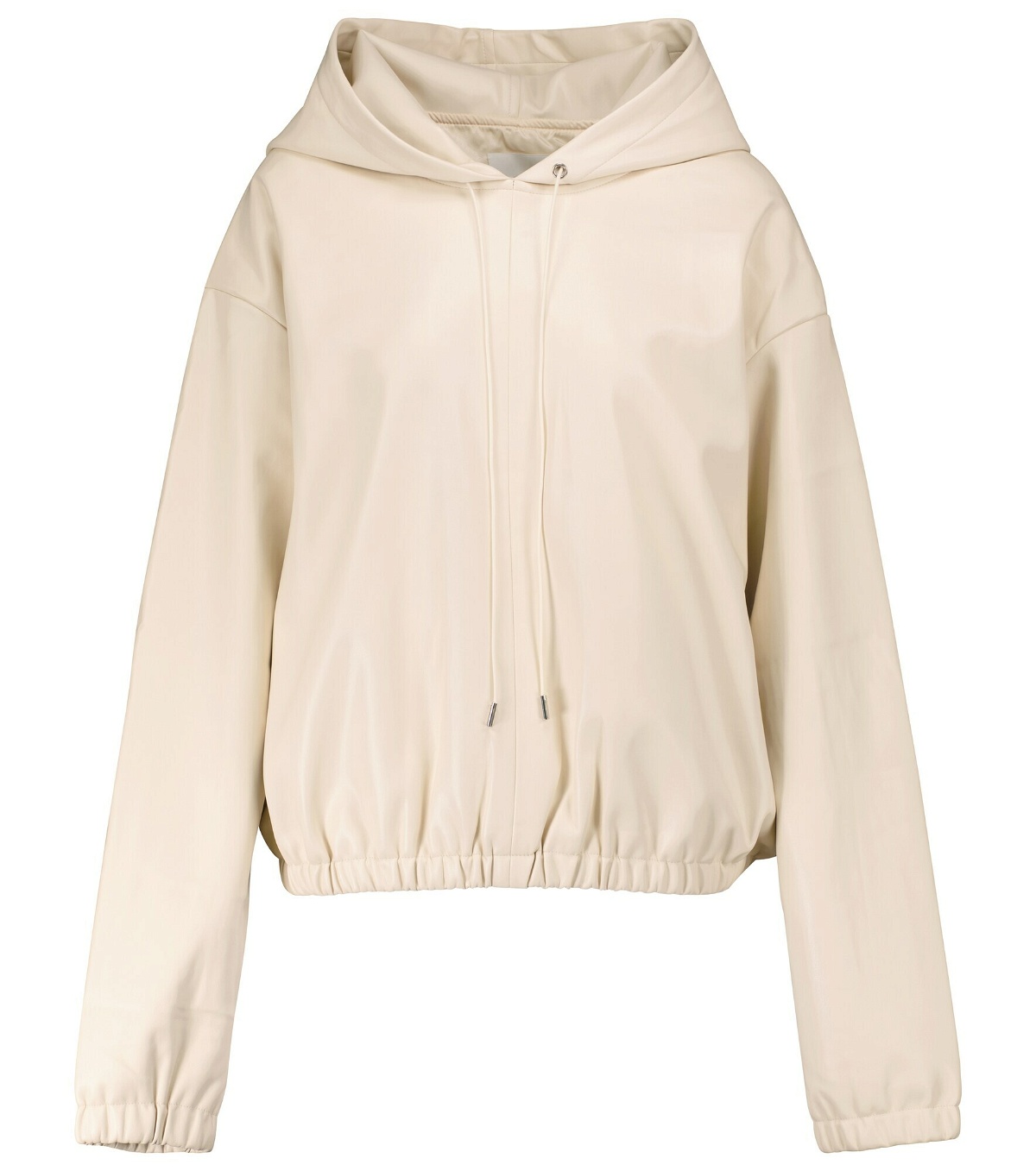 The Frankie Shop - Agata faux leather hoodie The Frankie Shop